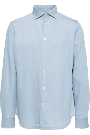 Paul Smith Jeanshemd mit Knopfleiste