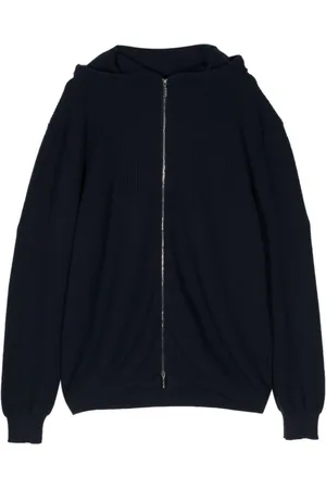 Cruciani Gerippter Hoodie