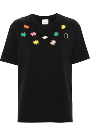 Patou T-Shirt mit Stickerei