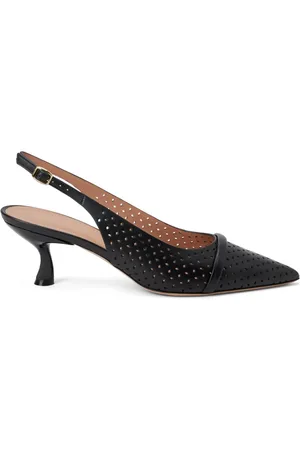 MALONE SOULIERS Perforierte Vesper Pumps 70mm