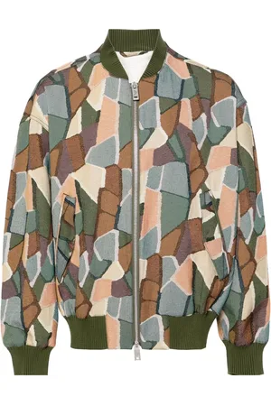 Emporio Armani Bomberjacke mit Jacquardmuster