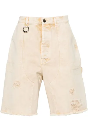 Etudes Friche Jeans-Shorts im Distressed-Look