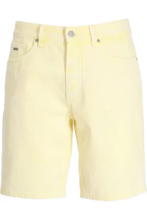 HUGO BOSS Jeans-Shorts mit geradem Bein