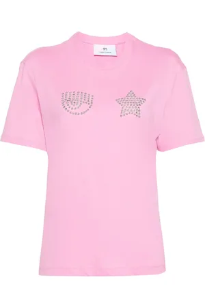 Chiara Ferragni T-Shirt mit Nieten
