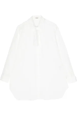 YOHJI YAMAMOTO Hemd mit Schleifenkragen