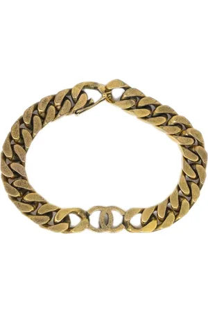 CHANEL 1980-1990s Armband mit CC