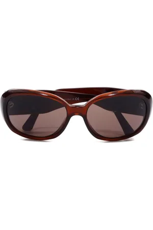CHANEL 2000s Icons Sonnenbrille mit ovalem Gestell