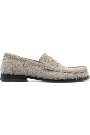 Loewe Campo Loafer aus gebürstetem Wildleder