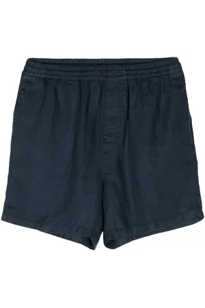 Aspesi Shorts aus Hanf mit Kordelzug
