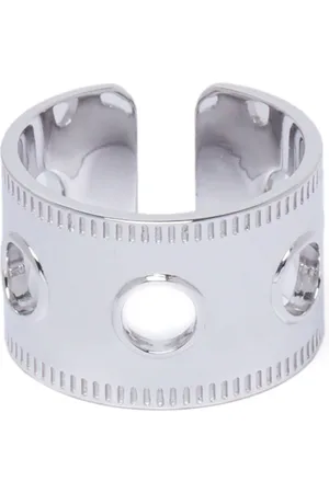 We11 Done Punch Ring mit poliertem Finish