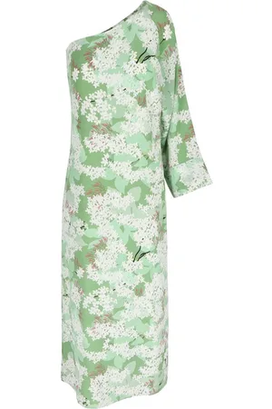 Bernadette Lola Seidenkleid mit Blumen-Print