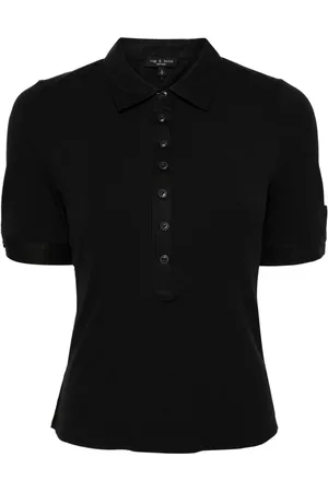 RAG&BONE Geripptes Poloshirt