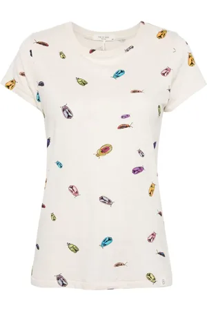 RAG&BONE T-Shirt mit Käfer-Print