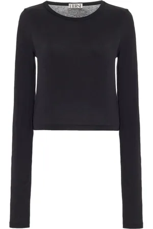 ÉTERNE Langarmshirt mit Rundhalsausschnitt