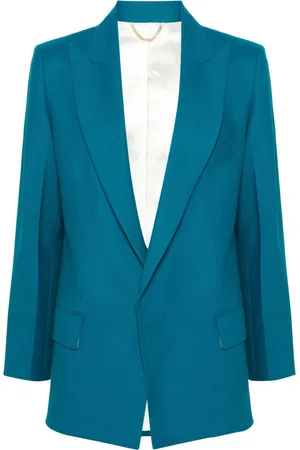 Victoria Beckham Leinenblazer aus Interlock-Twill