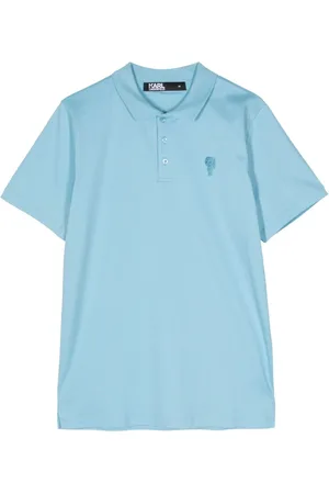Karl Lagerfeld Poloshirt mit Ikonik-Stickerei