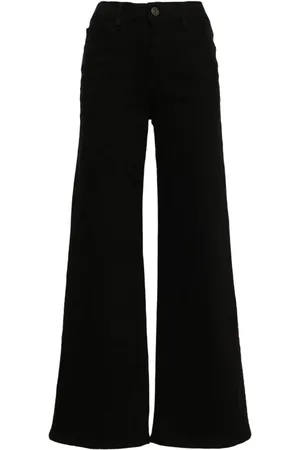 Frame Weite High-Rise-Jeans