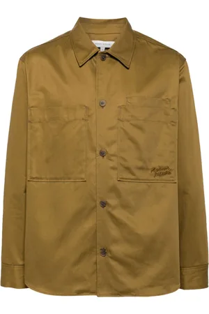 Maison Kitsuné Hemd mit Logo-Stickerei