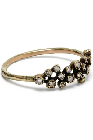 Noguchi 14kt Tsubu #1172 Gelbgoldring mit Diamanten