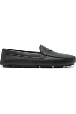 Prada Loafer mit Triangel-Logo