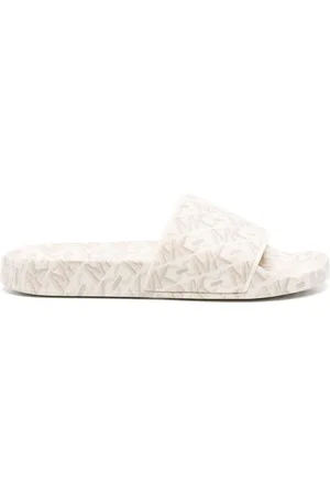 Michael Kors Gilmore Pantoletten mit Monogramm-Muster
