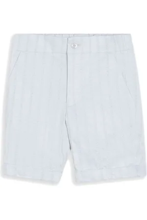 Maison Ava Gestreifte Shorts