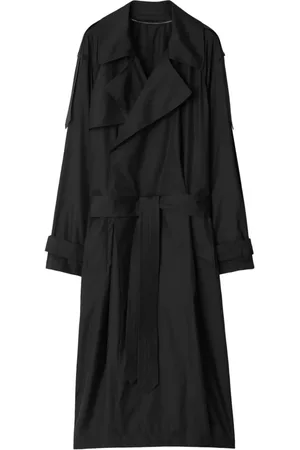 Burberry Doppelreihiger Seiden-Trenchcoat