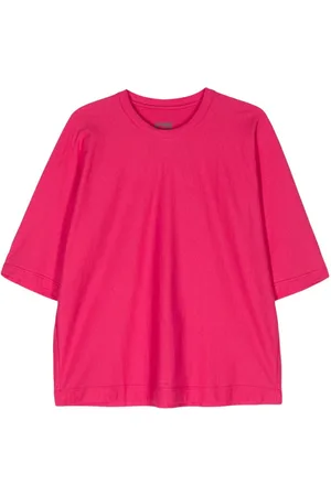 Issey Miyake T-Shirt mit Rundhalsausschnitt