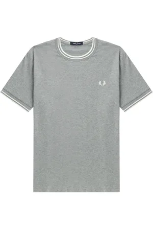 Fred Perry T-Shirt mit Logo-Stickerei