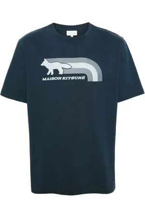 Maison Kitsuné T-Shirt mit Fuchs-Motiv