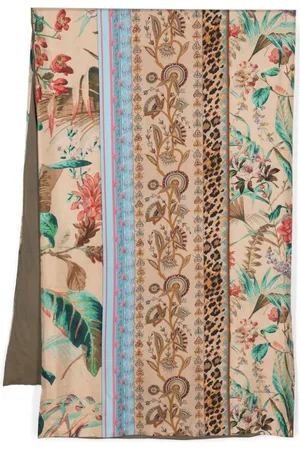 PIERRE-LOUIS MASCIA Aloesta Seidenschal mit Print