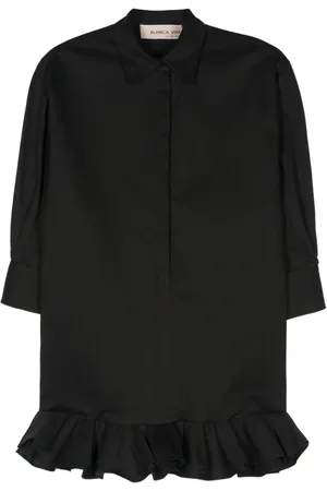 BLANCA Kleid mit Rüschendetail