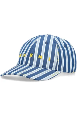 Marni Gestreifte Baseballkappe