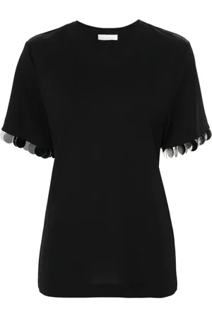 Paco rabanne T-Shirt mit Pailletten