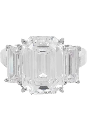 FANTASIA BY DESERIO 14kt Weißgoldring mit Cubic Zirkonia
