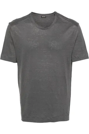 Ermenegildo Zegna T-Shirt aus Leinen