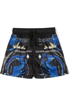 MARCELO BURLON Badeshorts mit grafischem Print