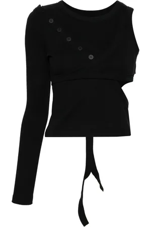 Natasha Zinko Asymmetrisches Cropped-Oberteil