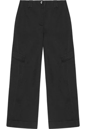 Ganni Hose mit weitem Bein