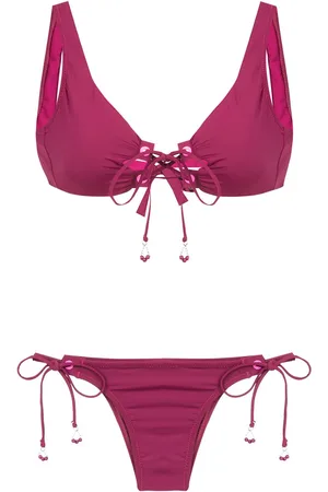 AMIR SLAMA Bikini mit Schnürung