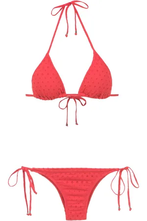 AMIR SLAMA Texturierter Bikini