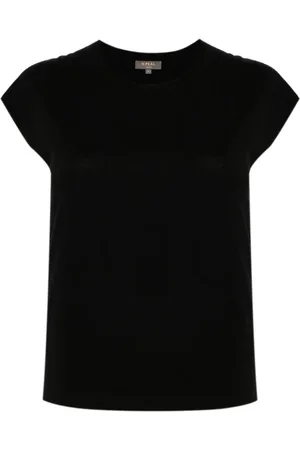 N.PEAL T-Shirt mit Rundhalsausschnitt