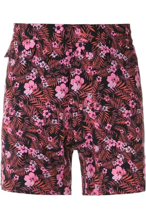 AMIR SLAMA Badeshorts mit Blumenmuster