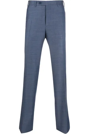 CANALI Halbhohe Straight-Leg-Hose