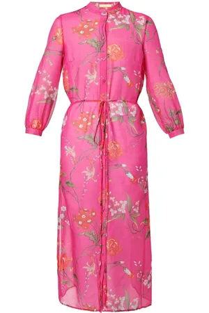 Erdem Midikleid mit Gürtel