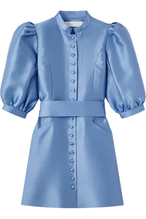 Destree Amoako Kleid mit Satin-Finish