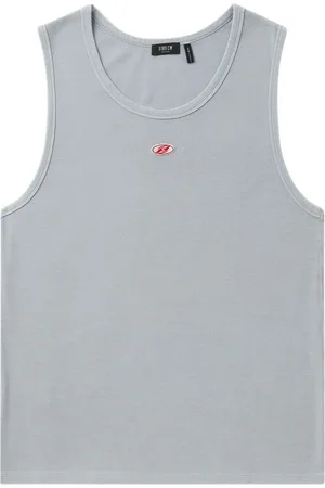 FIVE CM Tanktop mit Logo-Applikation