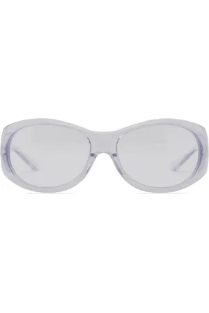 Courrèges Hybrid 01 Sonnenbrille mit ovalem Gestell
