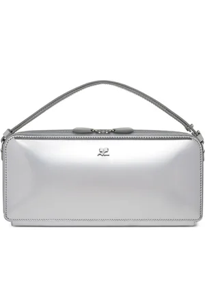 Courrèges Cloud Schultertasche mit Logo-Schild