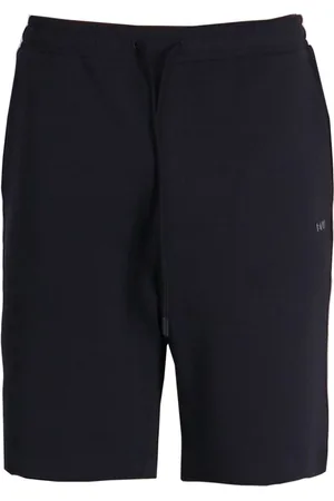 HUGO BOSS Joggingshorts mit gummiertem Logo